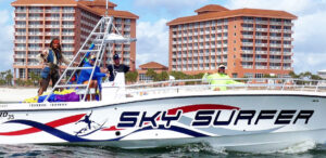 sky surfer parasail orange beach