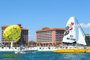 parasailing in Gulf Shores and Orange Beach