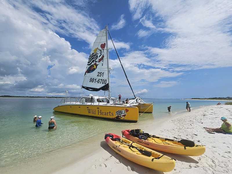 Kayak Adventure Sailboat